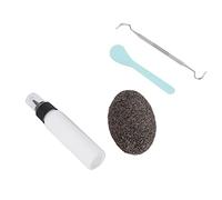 Horett Picking Rock Kit, 3.7 Inch Oval Stone, Latex Padding | Pick Peel Stone Kit, Latex Rubber Padding, Pocket Holes, Metal Plastic, Home Use, Most Scenarios, Stir Stick