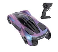 Horett RC Drift Car, 1:24 Scale 2.4GHz Gradient Remote Control Racing Car with 360° Rotation, LED Lights, Sound Effect, Interchangeable Tires, 4WD 30KM/H High-Speed Electric Stunt (Blue)