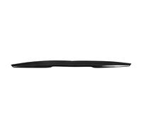Horett Rear Trunk Spoiler 113.5 X 7 Cm Black Rubber Universal | Aerodynamic Downforce, High Speed Stability, Durable Rubber, Car Exterior Trim, Universal Automobile Fit