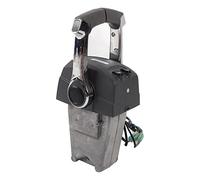 Horett Remote Throttle Control Box 5006184 50 06 184 5 0 0 6 1 8 4 Twin Lever Quick Idle Button Adjustable Throttle Friction Warning Speaker with Trim Switch for Outboard Boat Engines