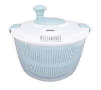 Horett Salad Spinner 5L Polypropylene Bowl Vegetable Dryer | Vegetable Washer, 5L, Polypropylene Bowl, Hand Rotation, Colander Basket, Home Kitchen, Fruit Washing