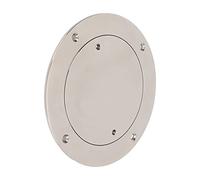 Horett Ship Deck Plate Boat Deck Plate Marine 5in 316 Stainless Steel