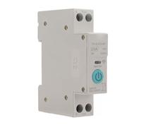 Horett Smart Switch Breaker Circuit Breaker WiFi Smart Switch DIN35 Rail Remote Control Timing Countdown Cycle Timing 1P N Flame Retardant with SigMesh for Intelligent Ho (25A)