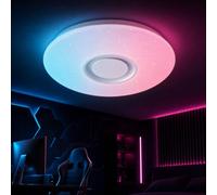 Horevo LED Music Ceiling Light with Bluetooth Speaker 36W, 40CM