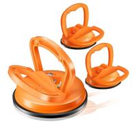 HORFUTY Car Dent Puller 3 Pack Dent Puller Powerful Car Dent Removal Kit Suction Cup Dent Puller for Car Dent Repair Dent Remover Tool for Car Body,Tiles Lifting,Objects Moving,Screen (Orange)