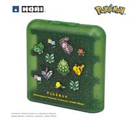 HORI 24-Game Card Case (Pokémon Pixel Green) for Nintendo Switch 2 and Nintendo Switch 2 - Officially Licensed by Nintendo