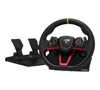 Hori APEX Wireless Steering Wheel and Pedals For PC and Playstation - Black / Red