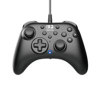 HORI HORIPAD Turbo (Black) Wired Controller for Nintendo Switch 2 - Officially Licensed by Nintendo