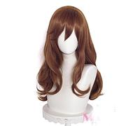 Hori Kyoko Kyouko Anime Hori-san to Miyamura-kun Horimiya Cosplay Long Brown Wig Heat Resistant Synthetic Hair + Wig Cap
