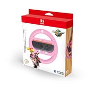 HORI Mario Kart Racing Wheel Attachment for Nintendo Switch 2 (Peach) - Officially Licensed by Nintendo