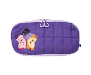 Hori Padded Puff Pouch Bag for Nintendo Switch 2, Switch and OLED - Officially Licensed Nintendo and The Pokémon Company International, Kirby and Waddle Dee, Elegant
