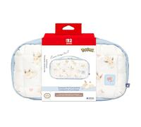 HORI Puff Pouch Eevee Cottage Core Carrying Pouch for Nintendo Switch 2 - Officially Licensed by Nintendo & The Pokemon Company International