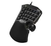 HORI Tactical Assault Commander F14 (Final Fantasy XIV Black Edition) - Keypad for PC (Windows 11/10), PS5, and PS4 - Officially Licensed by Square Enix