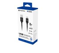 Hori USB Charging Play Cable for Playstation 5 Licensed by Sony (SPF-015U) Black