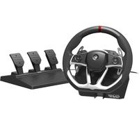 HORI Xbox专用力反馈赛车方向盘DLX版 - 300mm diameter, dual motor force feedback, 900-degree steering angle, three pedals, metal paddles, tool-free clamp, officially licensed