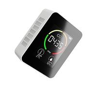 HORIALENCE 1 Set Air Quality Monitor Detector with Temperature and Humidity Testing for and Home Use Accurate Gas Tester for Continuous Monitoring