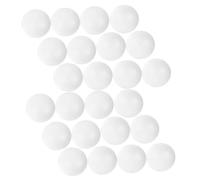 HORIALENCE 100 Pcs White Half Ball Semicircle Ornaments for DIY Craft Material Flower Arrangement Accessories Christmas Painting Props Gifts Supplies