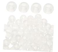 HORIALENCE 1000Pcs UV Reactive Color Changing Clear Beads for DIY Jewelry Making Translucent Plastic Beads That Change Color in Sunlight for Bracelets and Necklaces