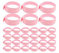 HORIALENCE 100Pcs Disposable Newborn Medical Wristbands Waterproof Writable Hospital Identification Bracelets Baby Id Bands for Infant Care