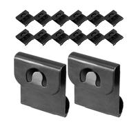 HORIALENCE 100pcs Heavy Duty Picture Hanging Hooks for Frames and Paintings, Iron Wall Hangers with Invisible Design that Will Not Damage The Wall, for Home Decor