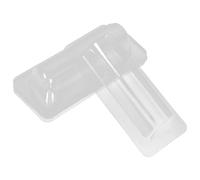 HORIALENCE 10pcs Plastic Lip Balm Pouches DIY Lip Balm Containers PVC Portable Practical Money Cash Holders for Outdoor Use