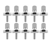 HORIALENCE 10pcs Stainless Steel Universal Fin Screws for Sup Board Fin Box and Secure Attachment Sturdy Replacement Hardware for Standup Paddle Board