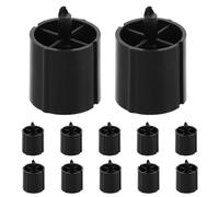 HORIALENCE 12pcs Tape Dispensers Accessories Replacement Core - Plastic Dispensers Tape Holder Heavy Duty Roller Parts for Desktop School Office Supplies