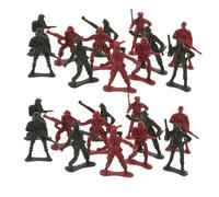 HORIALENCE 180pcs Military Model Soldiers for Boys Small Soldier Crafts Model Small Figurines Army Figurines Little Army Plastic
