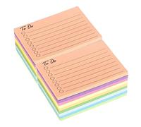 HORIALENCE 18Pcs Sticky Memo Pads Strong Adhesive Note Taking Stickers for Students Office Home Use Repositionable Removable Without Residue Decorative Color