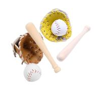HORIALENCE 2 Sets Baseball and Softball Models of Realistic Sports for Boys Outdoor Games for Sports Training and Themed Parties Engaging Decor