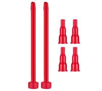 HORIALENCE 2 Sets Gas Canister Adapter Kit with Fuel Nozzle and Connector Spout for Welding Torch, Can Cap Replacement with Valve, Suitable for Gas Welding and Fuel Transfer