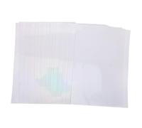 HORIALENCE 20 Sheets Self-Adhesive Laminating Sheets, A4 Size - Peel & Stick - Holographic for Reusable Documents, Kids Art, Posters & Crafts 30x21.5cm/11.81x8.46inch
