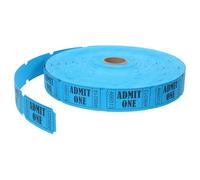 HORIALENCE 2000 Tickets Roll for Events: Single Roll Raffle Tickets for Fundraisers Carnivals Door Prizes Food & Drink Classroom Events Rewards - Blue