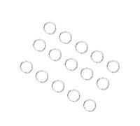 HORIALENCE 200pcs Stainless Steel Split Rings Key Chain Circles for Jewelry Bags Lanyards DIY Craft Projects Lightweight Key Rings and Accessories
