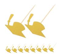 HORIALENCE 24pcs Graduation Cap Cupcake Picks Unique Cake Decorations for Graduate Parties Easy to Use Toppers for School Celebrations Crafted From Materials for Memorable Photos