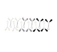 HORIALENCE 24Pcs Pearl Scarf Clips U-shaped Brooch Pins Hijab Fixing Accessories for Women Muslim Headscarf Fashionable Classic Design