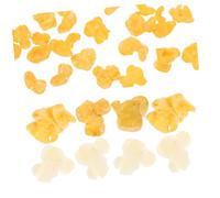 HORIALENCE 2Bags Faux Popcorn Prop Keychain Charms of Miniature Popcorn for DIY Jewelry Keychains and House Accessories Random Styles Total