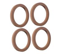 HORIALENCE 2pairs Car Speaker Spacers Adapter Ring of Speaker Spacer Ring for Sound System Upgrade in Vehicle