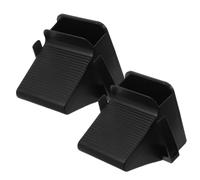 HORIALENCE 2pcs Bathroom Shower Pedal with Soap Holder, Adhesive Wall Mount Foot Rest for Shaving Legs and Socks, Plastic Non-Slip Dual Foot Support, Easy to Install and One Handed Operation,