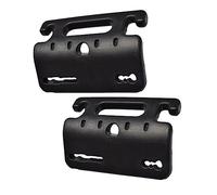 HORIALENCE 2pcs Car Assist Handle Auto Back Seat Grab Bar Headrest Hooks for Elderly Balance and Car Storage
