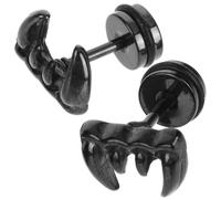HORIALENCE 2pcs Ear Piercing Jewelry Tiny Ear Studs Fashionable Stainless Steel Lightweight Comfortable Earrings for Women Daily Life Thanksgiving Day
