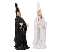 HORIALENCE 2Pcs Figure Sand Table Decoration and Impermanence Ornaments for Engaging Sand Tray Therapy and Creative Decor
