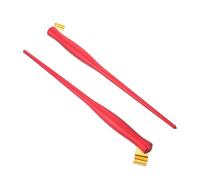 HORIALENCE 2PCS Red Dip Pen Holder for Calligraphy, Painting Drawing Nibs Holders, Ergonomic For Comic Artists Calligraphy Enthusiasts