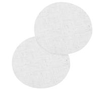 HORIALENCE 2pcs Round Cloth Lampshade Replacement Diffuser Cover for Pendant Light and Lampshade, Dazzling-Proof and Heat-Resistant, Easy to Match Elegant Lamp Shade for DIY Light Accessories