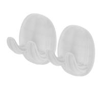 HORIALENCE 2pcs Self-Adhesive Power Cord Holders with Winding Design for Kitchen and Desktop Cable Storage, Plastic Delicate Shape Cable Organisers with Beautiful Look for Wire Management