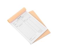 HORIALENCE 2pcs Small Business Invoice Book Part Receipt Pad for Efficient Order Management for Copies for Financial Records and Receipt Tracking