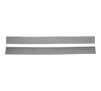 HORIALENCE 2pcs Stove Side Gap Covers | Silicone 25 Inch Oven Gap Cover | Flexible Heat Resistant Silicone Filler for Kitchen Countertop and Stovetop Grey
