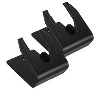 HORIALENCE 2pcs Wall/Desk Dual-Mount Barcode Scanner Stand Retail Checkout Scanner Holder for Commercial POS System, Fit for Most Barcode Scan Gun Label Reader
