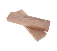HORIALENCE 2pcs Walnut Wood Carving Blocks Unfinished Hardwood Thickened Rectangular Planks with Elegant Grain Outstanding Cutting Performance for Woodworking and Art Projects
