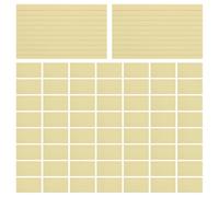 HORIALENCE 300pcs Ruled Flash Cards - Ruled Index Cards for Study Note Taking Revision Use - Lined Notecards Ideal for School Projects and Office Use